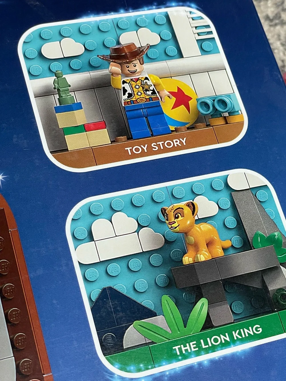 LEGO Disney Classic Animation Scene TV Set - Disney - Toy Story - Lion King
